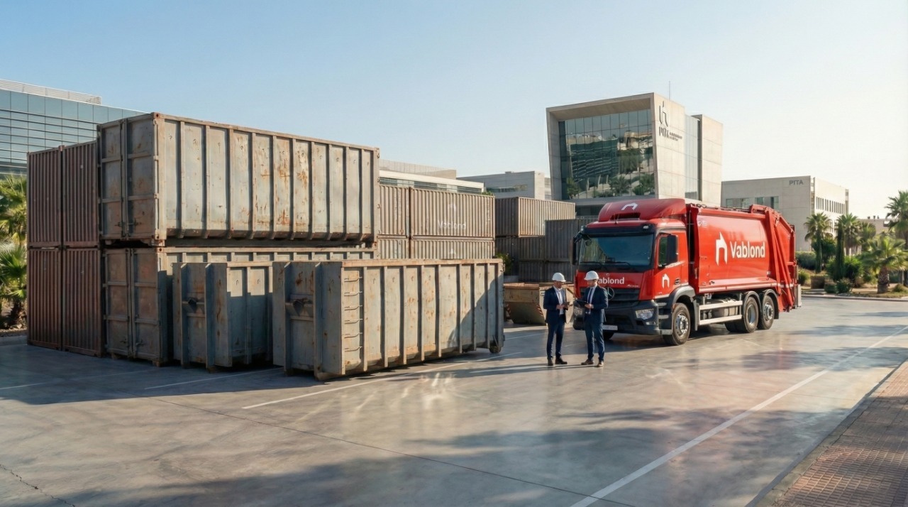 Contenedores de reciclaje